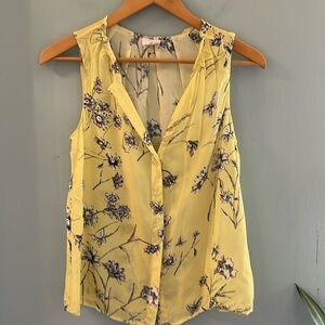 Ecru Sleeveless Blouse - XS